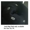 AM Landen Black Non-Slip Cotton Thigh High Socks Thick Cotton