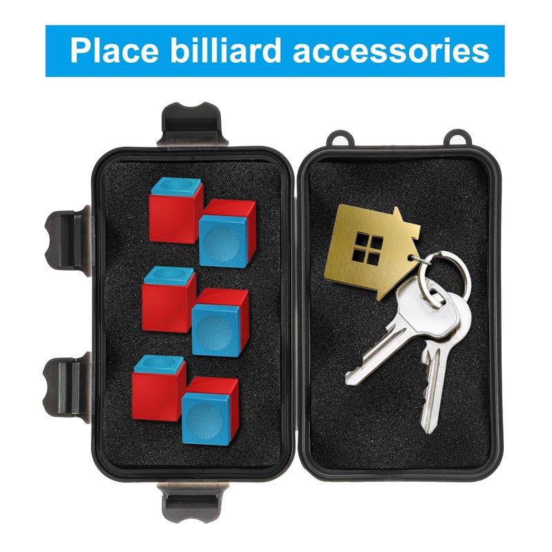 PATIKIL Billiard Accessories Storage Bag Chalk Case Bag Waterproof Pressure