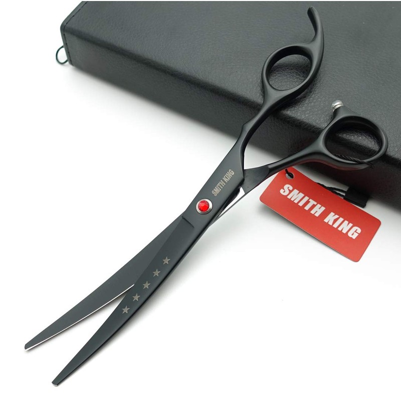Professional Pet Grooming Scissors Set Straight Scissors Thinning Scissors Curved
