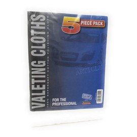 LINT Free VALETING Cloth 5 PER Pack