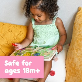 SPARK & WOW Magnetic Maze | My Emotions Tree | Magnet Board for Toddlers | Six Emotions & Colors | Toddler Travel Toy | Emotional Regulation Tools for Kids