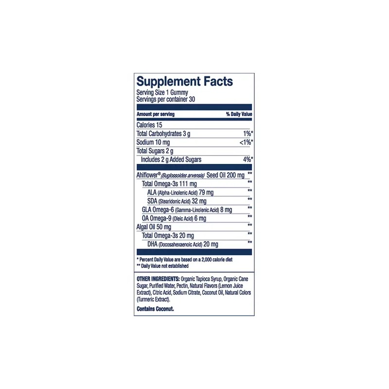 Wiley's Finest Omega-3 Gummies Maravilla De Sandía60ct Sabor Maravilla De