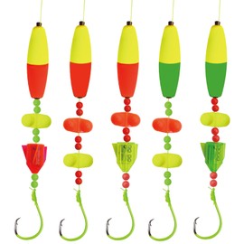 NGOFF-Catfish Bait Strange Cat Fish Rig -Catfish Rattle Floater Catfish Tackle (3/0、30LB)