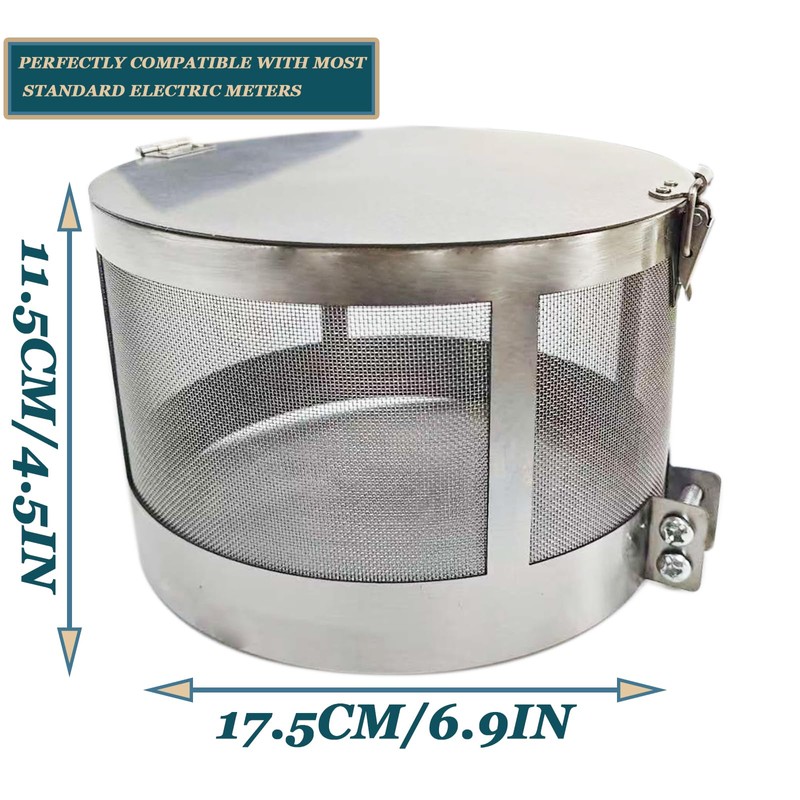 Faraday Cage for Smart Meter Cover E mf Blocker for
