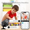 Mini Camera, 4K WiFi Wireless Camera Small Portable HD Nanny