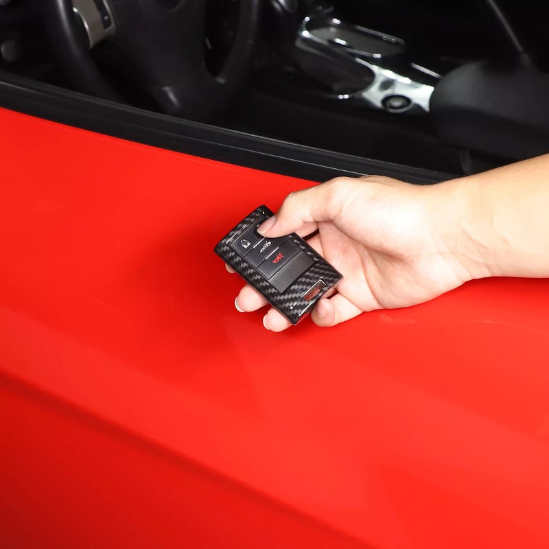 autopart2021 ABS Remote Key Fob Case Holder Cover For Corvette