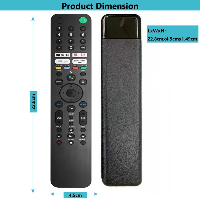 New RMF-TX520U MG3-TX520U Voice Remote Control for KD-43X KD-50X XR-50X