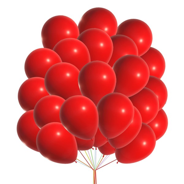 Red Balloons 10 inch Round Balloons Romantic Red Balloons Valentine