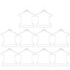 10 Pcs Children's Suit Hanger Baby Hangers for Closet Plastic