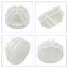 Kyuionty 40 Pcs Wire Cube Connectors, Plastic Grid Cube Organizer