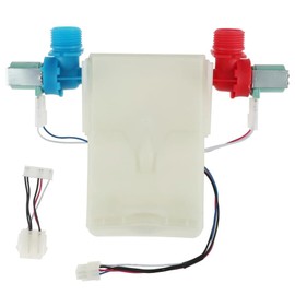 Washer Water Inlet Valve, Replacement Valves for Washing Machine Compatible with W10838319, W10423125, W10501149, AP6023768