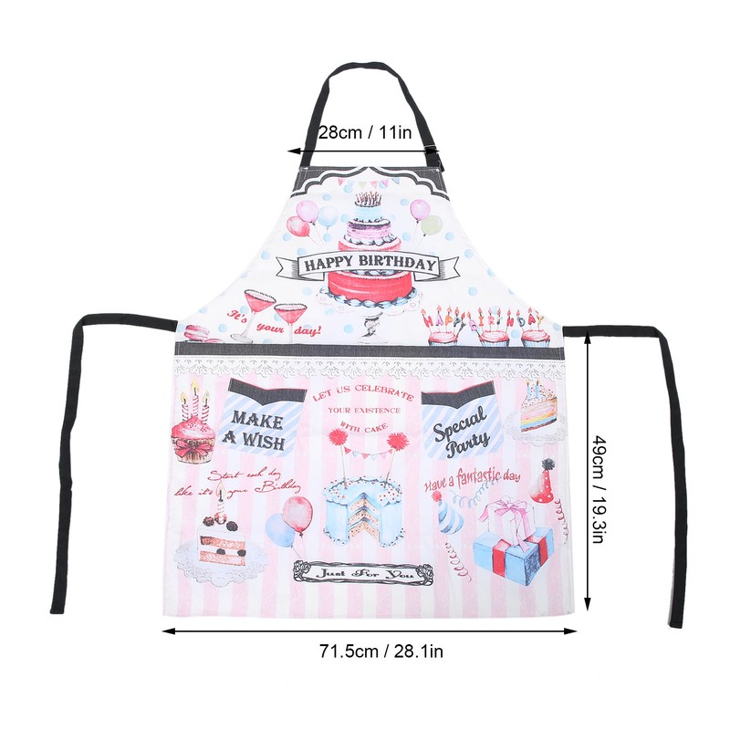 Cooking Apron Household Fashionable Antifouling Sleeveless Cloth Kitchen Accessories9