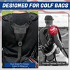 LZFAN Golf Bag Straps, Universal Replacement Double Shoulder Shoulder Straps,