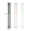 3 Pairs Dress Straps for Strapless Dress, Adjustable Heart Bra