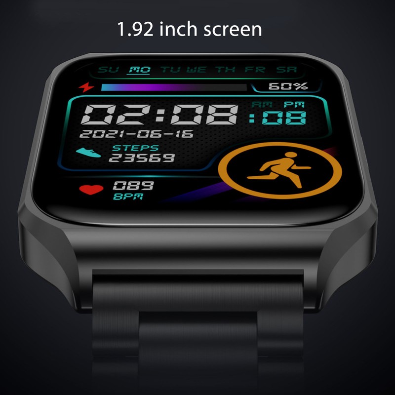 Health Trackers Smart Watch 1.92inch Screen NFC Function IP67 Waterproof