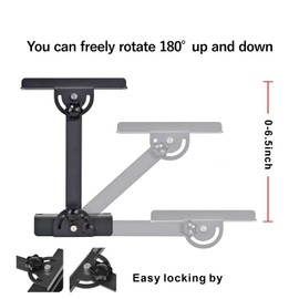 DONGWUZHIDAO DONGWUZHIDAO Aquarium Light Riser 0-6.5 Inch High Adjustment Fish Tank LED Aquarium Light Stand Support Width <=4.9 Inches Rust -Proof Metal Material, 12 Kg of Carrying Capacity