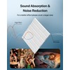 Kuchoow Soundproof Wall Panels, Self Adhesive Acoustic Panels, 12 Pack