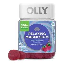 Olly Gomitas De Citrato De Magnesio Relajantes 60 Pzas Sabor Frambues