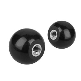 WTB Ball Knob / Ball Handle DIN 319 with Steel Thread Pack of 5 Black Diameter 20 mm
