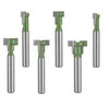 TOTOWOOD Keyhole Router Bits Set, 1/4" Shank Router Bit Set