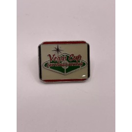 Vegas Cup Lapel Pin Las Vegas Nevada NEW Tournament No Year Soccer Bag Charm