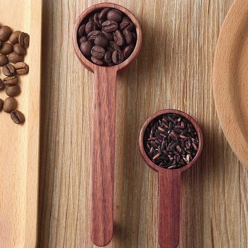 Multifunctional Wooden Measuring Spoon, Coffee Spoon, Home Coffee Spoon, Wooden