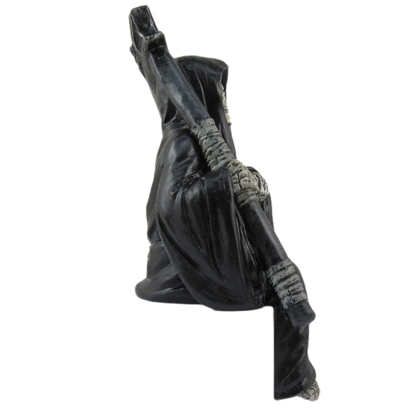 DWK " Nothing But Time Grim Reaper Book Shelf Figurine