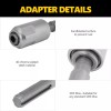 Walfront SDS Max to SDS Plus Adapter for Rotary Hammers