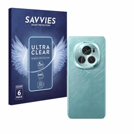 Savvies Pack of 6 Screen Protectors for Honor Magic 6 Pro (Camera Protection Only) Screen Protector Film Ultra Transparent