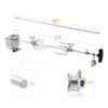 Hygrill Rotisserie Kit for All Hygrill 3-Burner Built-in Gas Grills,