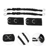 BIUDECO 1set Portable Tube Bands for Leg Training Professional Ankle