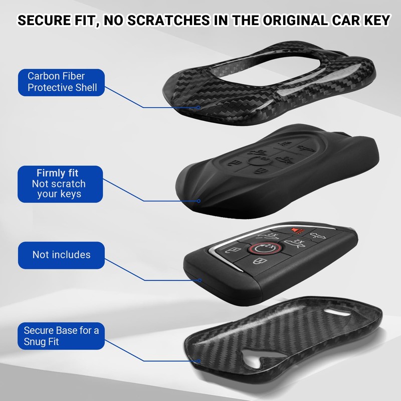 Key Fob Cover Fits for Corvette C8 Z51 Z06 2020-2026