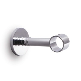 GCurtain Curtain Rod Bracket for rod Diameter 1 1/8" (28 mm) Metal heavy-duty with Screws for Mounting