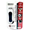 WAHL Cordless Razor Mini Pro Travel Clippers Haircut & Trim 14 pcs Kit Black
