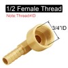 Joywayus 90 Degree Elbow Detachable Connector Fitting 3/8" Barb x
