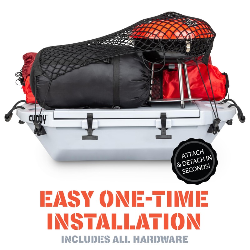 Cuddy Cargo Net Kit - Attachable Net for Cuddy Coolers
