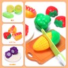 Cute Stone Pretend Play Kitchen Set, Educational Toys, 44 Piece