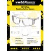 voltX 'CRYSTAL' Safety Readers Magnified Reading Safety Glasses