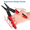 YsDiYxYw Wire Stripper, 3rd Generation Wire CrimpingTool, 8IN Professional Wire