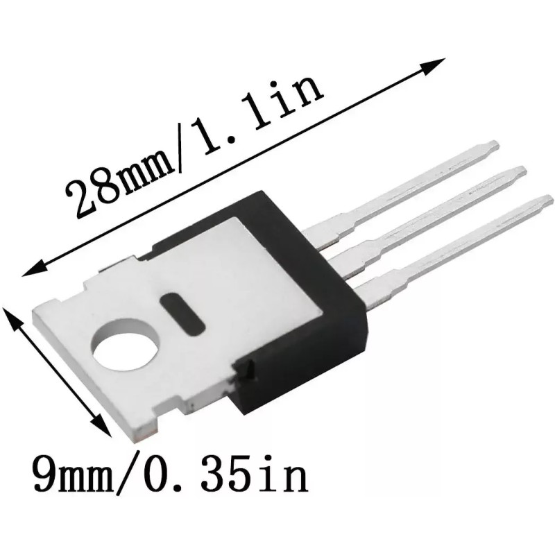 International Rectifier 10pcs IRF3205 IR MOSFET N-CHANNEL 55V/110A TO-220 HEXFET