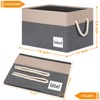 ASXSONN Storage Bins (6 Pack), Closet Storage Bins with Label