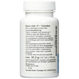 Basis-vital >F< Tabletten, 120 Tabletten (91.2 g)