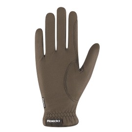 Roeckl Unisex Roeck-Grip Riding Glove in 10 Colours and all Sizes, khaki, 10.5