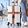 Adjustable Luggage Straps for Suitcases – 3-Digit Combination Lock and