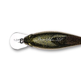 LMAB Crankbait 5.5 cm Power Vibe 55F - 3 Running Depths, Floating - Wobbler Bass, Crankbait Wobbler, Artificial Bait Fishing, Perch Wobbler, Spin Fishing Bait (Golden Roach, SR, Running Depth 1-2 m,