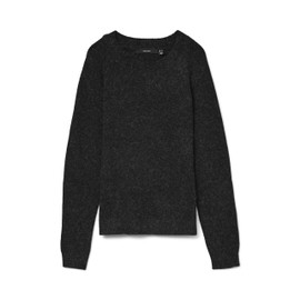 VERO MODA Doffy Long Sleeve O-Neck Sweater Black Melange M