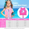 Kids Swim Vest with Adjustable Safety Straps for Ages 1-3