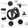 No Pull Dog Harness, [Release on Neck] Reflective Adjustable No