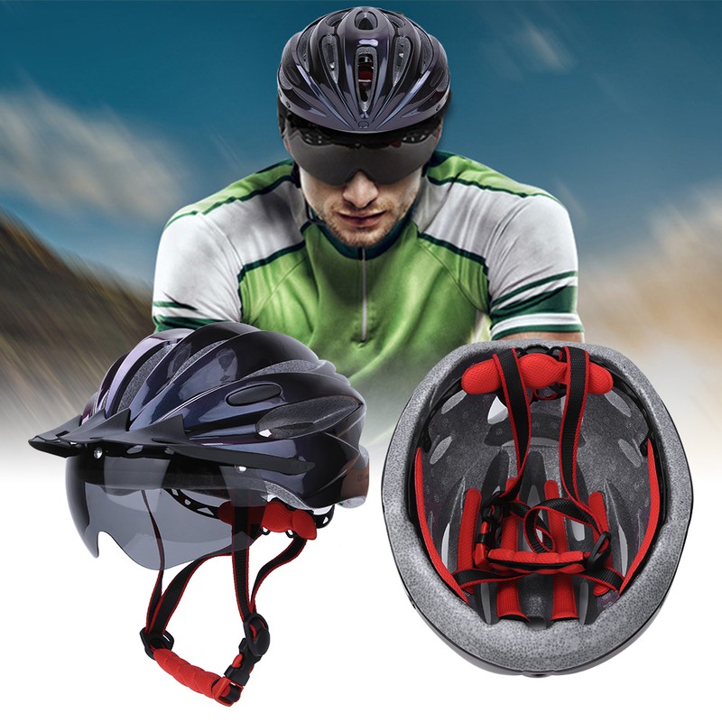 K80 Unisex Adult Bike Magnetic Type Goggles Helmet Cycling Equipment