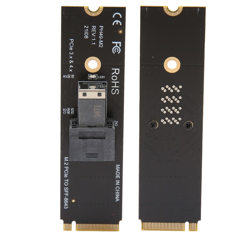 M.2 PCIE 4.0 to SFF8643 U2 Adapter M.2 NVME to